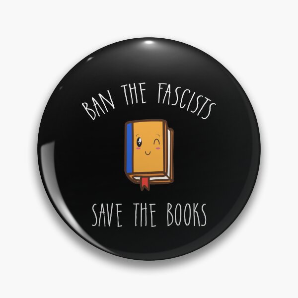 Item preview, Ban the fascists save the books - Bookworms designed and sold by Raiko-art.