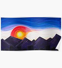 Denver Sunset Poster