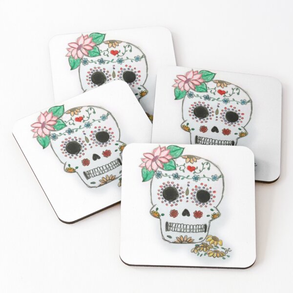 Item preview, Sugar skull designed and sold by Jepner.