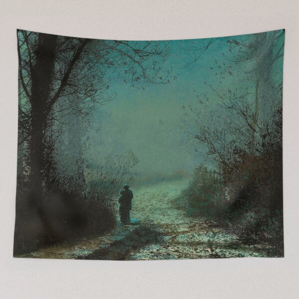 Item preview, Lovers on a Moonlit Lane designed and sold by Twisted Wick.