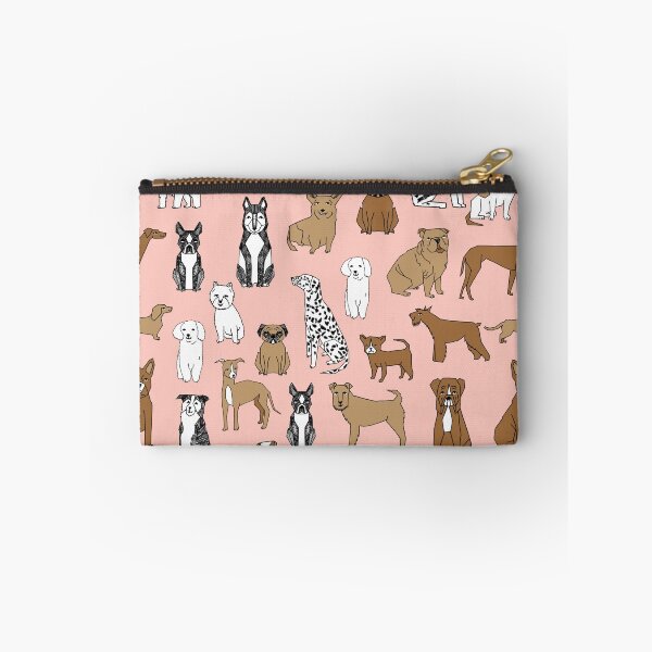 Item preview, Dogs Dogs Dogs - Pink Background designed and sold by Andrea Lauren.