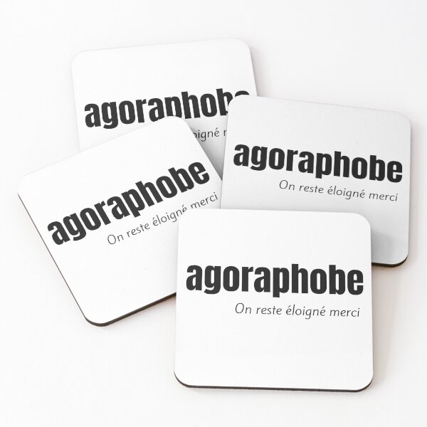 Item preview, "AGORAPHOBE (We stay away thank you) TEE SHIRT designed and sold by monoso0607.