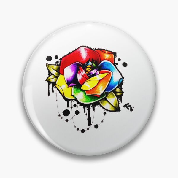 Item preview, Rainbow rose designed and sold by Mrtravicimo.