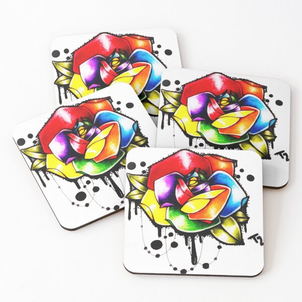 Item preview, Rainbow rose designed and sold by Mrtravicimo.