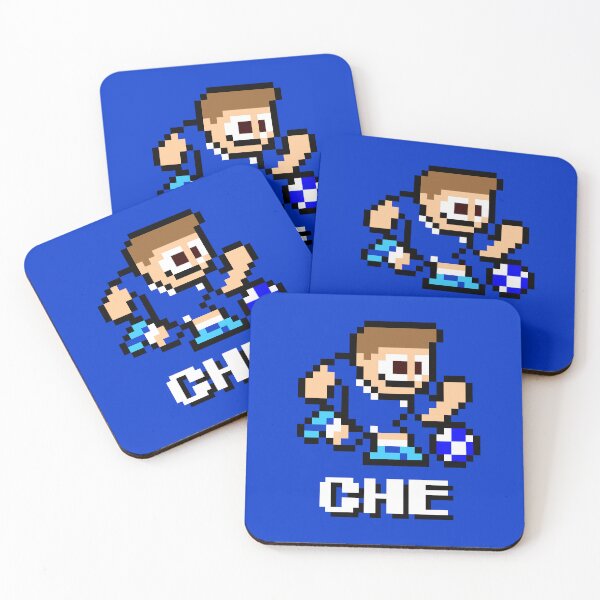 Item preview, Chelsea (8-bit Football / Soccer Player) designed and sold by The Armorsmith.