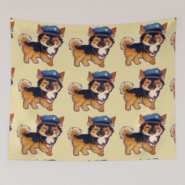 Item preview, Plice dog designed and sold by FoxNorgad.