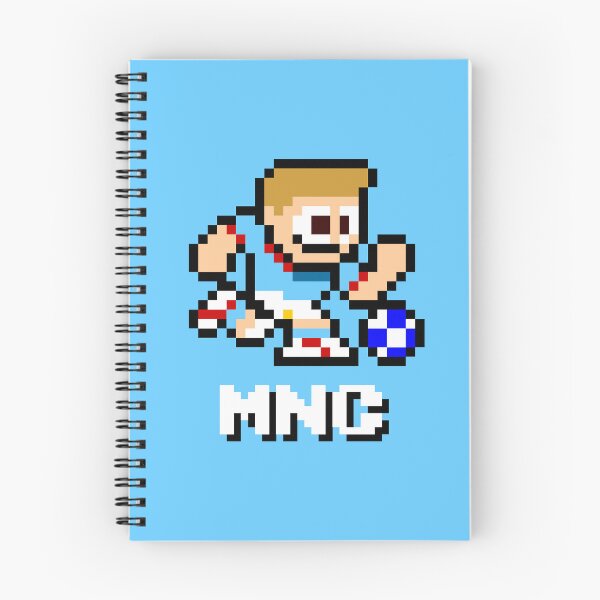 Item preview, Manchester City (8-bit Football / Soccer Player) designed and sold by The Armorsmith.
