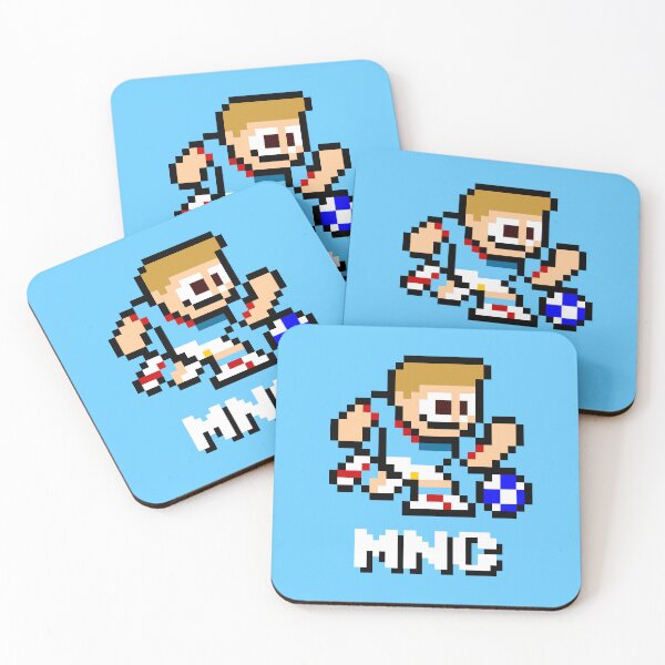 Item preview, Manchester City (8-bit Football / Soccer Player) designed and sold by The Armorsmith.