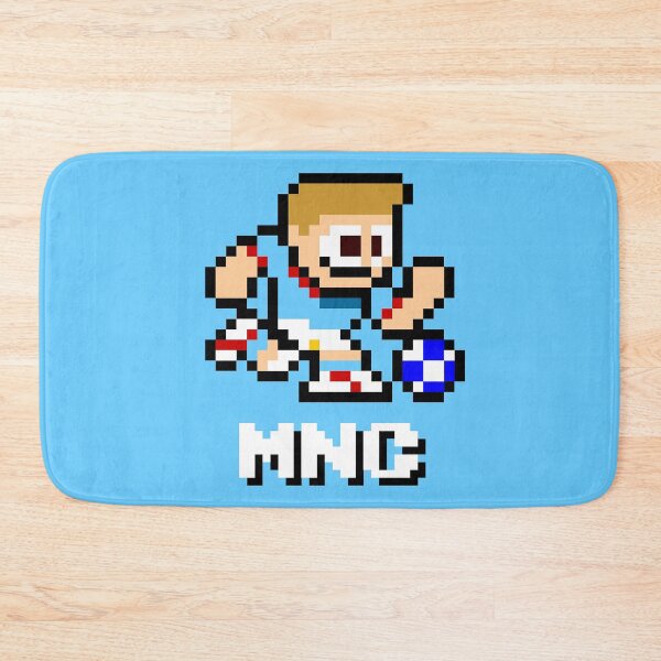 Item preview, Manchester City (8-bit Football / Soccer Player) designed and sold by The Armorsmith.