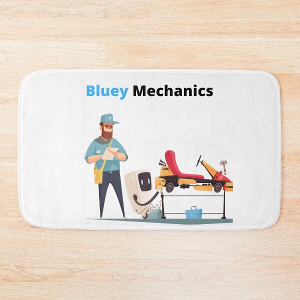 Item preview, Bluey Mechanics designed and sold by SilverOrGold.
