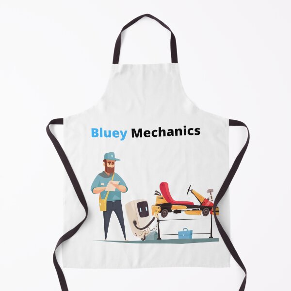 Item preview, Bluey Mechanics designed and sold by SilverOrGold.