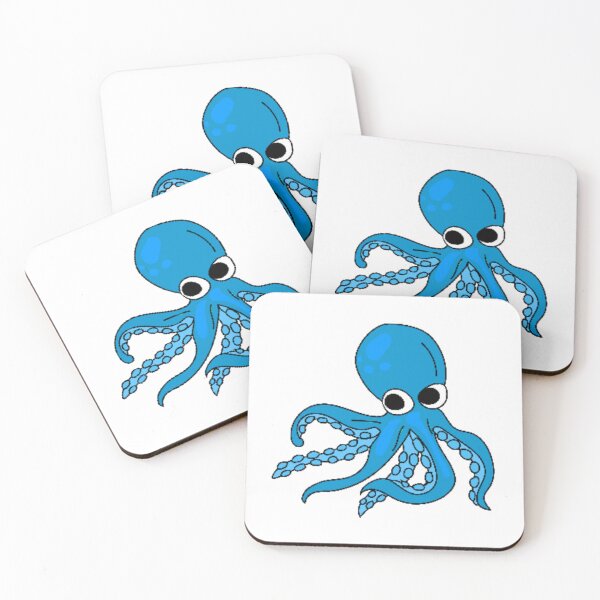 Item preview, Blue ringed octopus designed and sold by The Love Quill.