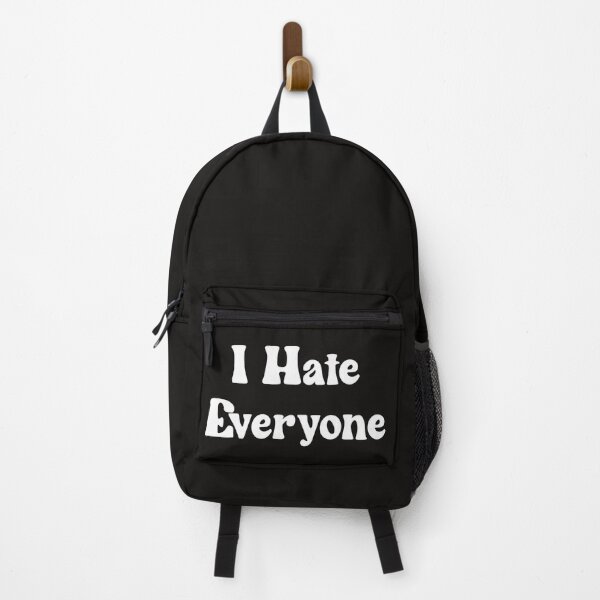 Item preview, i hate everyone_I Hate Everyone&Goth,Antisocial Fashion Slogan designed and sold by Sophistical.