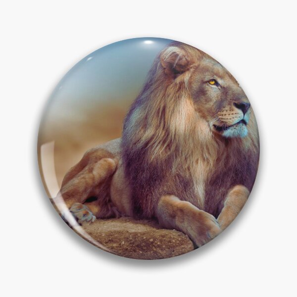 Item preview, Big lion, abstract art designed and sold by zeljana0504.