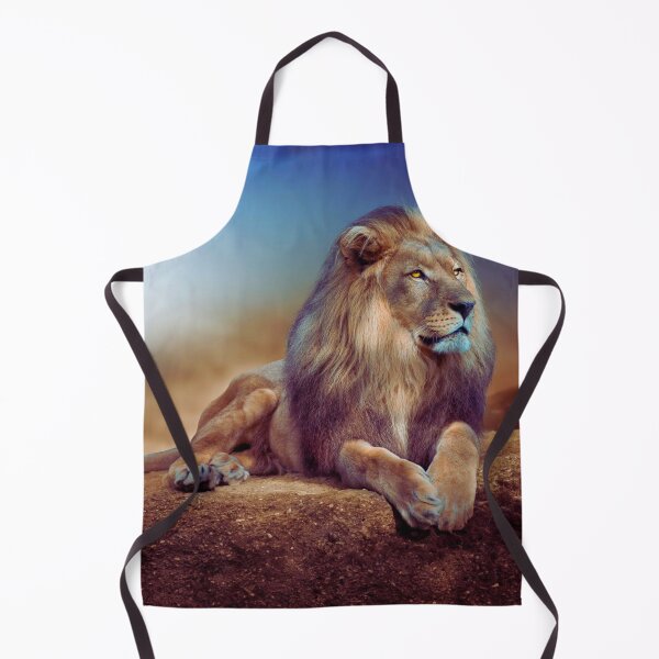 Item preview, Big lion, abstract art designed and sold by zeljana0504.