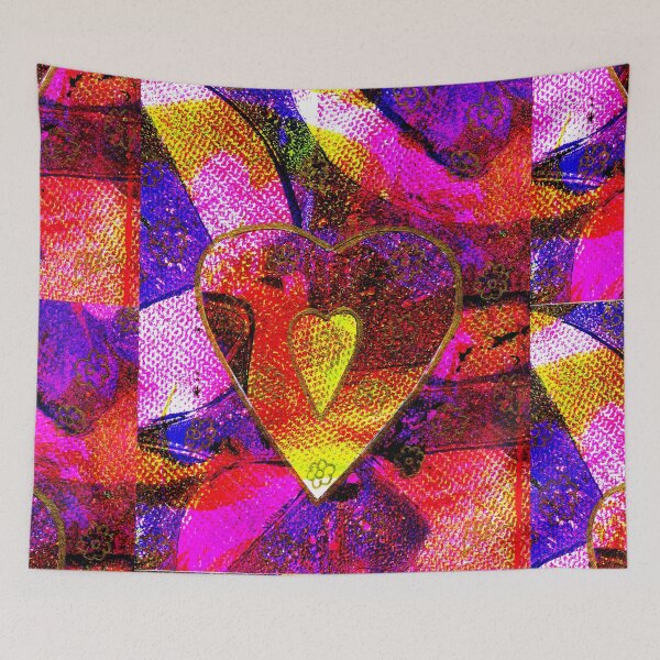 Item preview, Hearts Collage for Valentine's Day designed and sold by Heatherian.