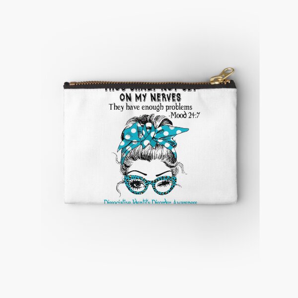 Item preview, Dissociative Identity Disorder Awareness - Thou Shalt Not Get On My Nerves they have enough problems designed and sold by Aaron309.