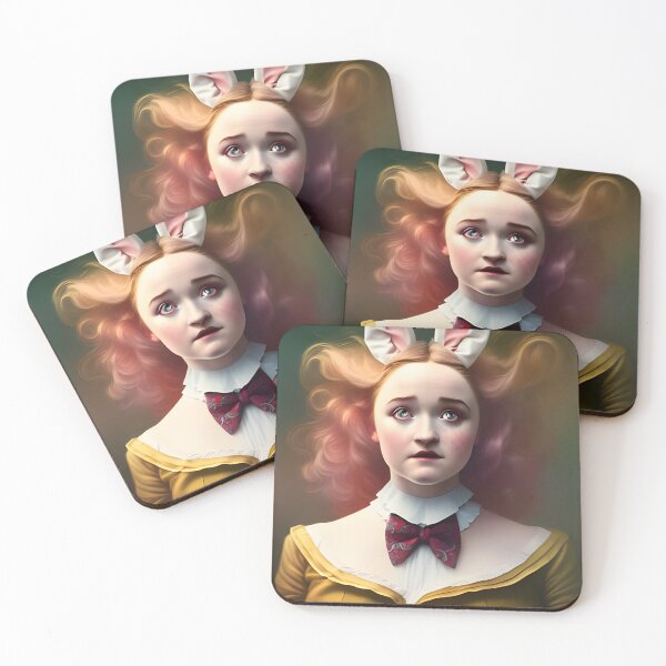 Item preview, Alicia con orejas de conejo designed and sold by Angelandspot.