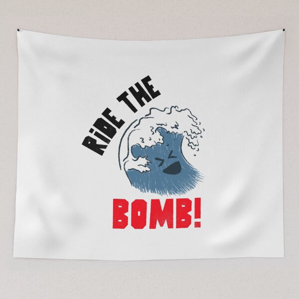 Item preview, RIDE THE BOMB designed and sold by BestCoolStuff.