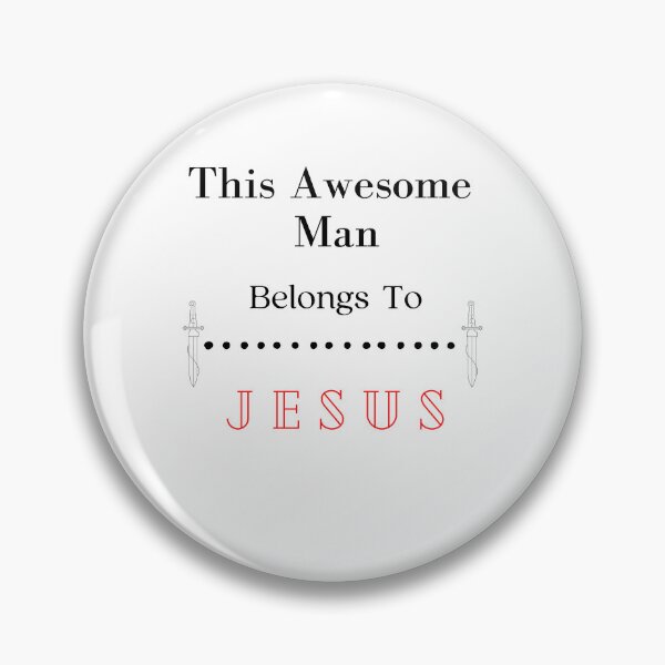 Item preview, Awesome Man Belongs To Jesus designed and sold by DebbieH5.