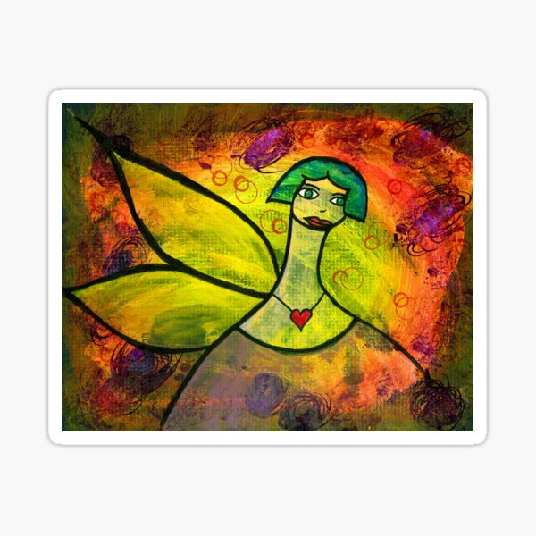Fairy Page GRRL (0810) Sticker
