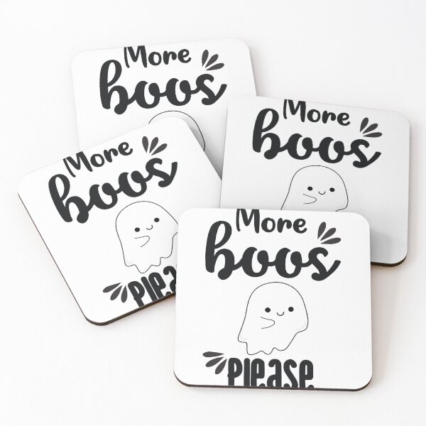 Item preview, More Boos Please Ghost Funny Halloween designed and sold by Ay-mane.