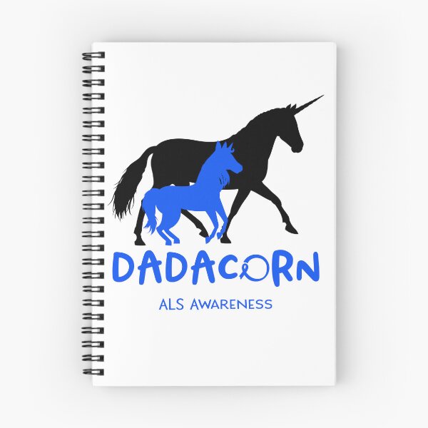 Item preview, ALS Awareness Dad Unicorn Dadacorn Support ALS Warrior  designed and sold by RunningShop.