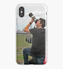 Now This Camera Means Business! iPhone Case