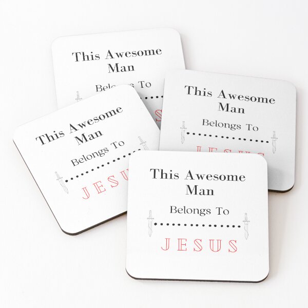 Item preview, Awesome Man Belongs To Jesus designed and sold by DebbieH5.