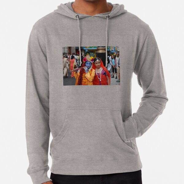 Radha Krishan at Rath Yathra Lightweight Hoodie