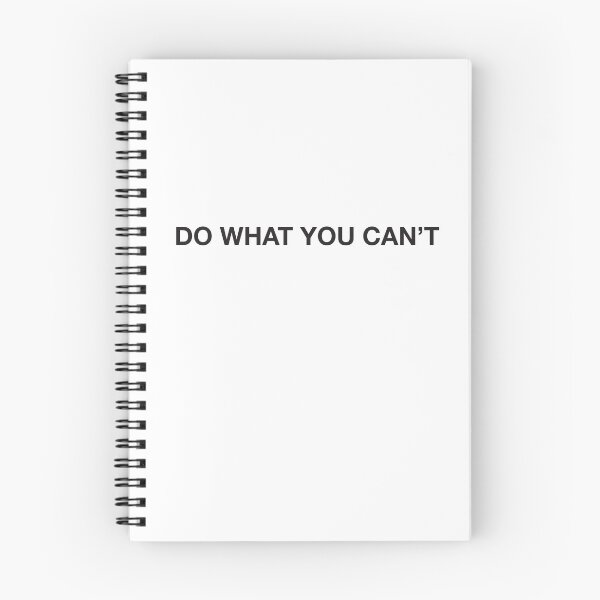 Item preview, Do What You Can't designed and sold by Karl Whitney.