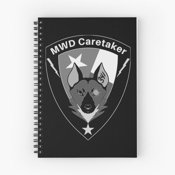Item preview, MWD Caretaker - Flag - B/W designed and sold by JColleen.