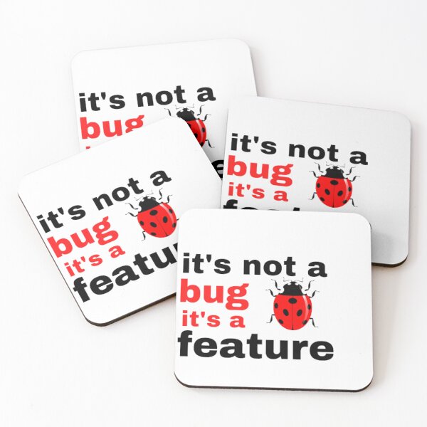 Item preview, It's not a bug it's a feature designed and sold by peterArt22.
