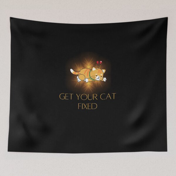 Item preview,  Get Your Cat Fixed designed and sold by Ahmed  Feki.