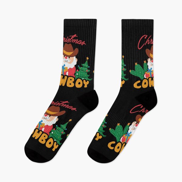 Item preview, even the cowboys are celebrating christmas  designed and sold by netdota.