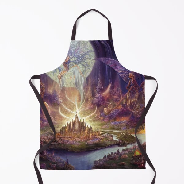 Item preview, Surreal City of The Faeries designed and sold by fairytailsaiart.