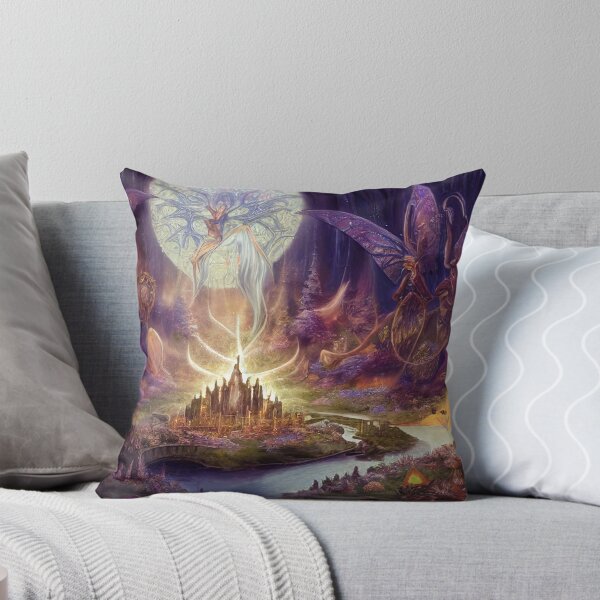 Item preview, Surreal City of The Faeries designed and sold by fairytailsaiart.
