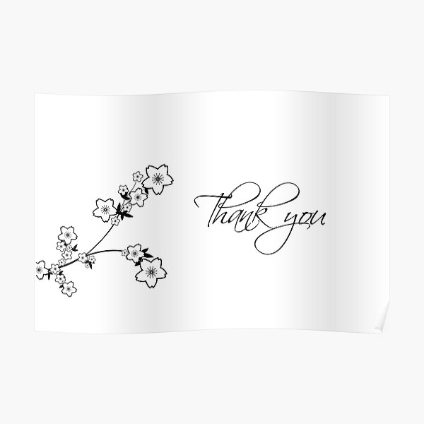 Thank you Poster
