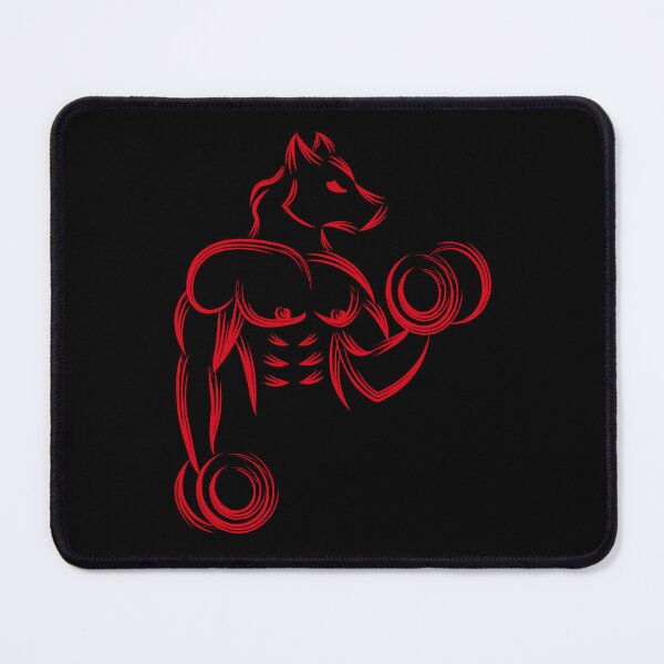 Item preview, Bodybuilder Sport Gym Fitness Sportsman Werewolf Wolf Beast Wolfman designed and sold by BEAST NYC.