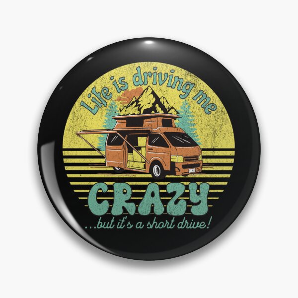 Item preview, Life is Driving Me Crazy ... But it's a short drive! Funny Sarcastic Saying designed and sold by PetNamedPeeve.