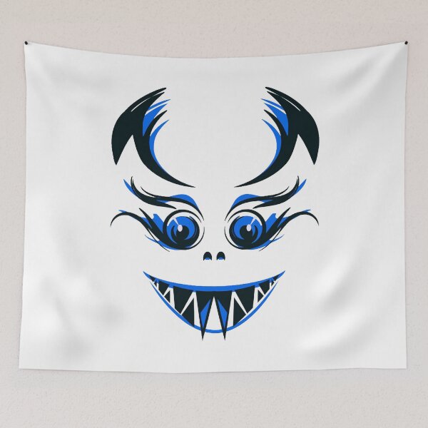 Item preview, Blue Monster Face design designed and sold by Dven-Clothes.