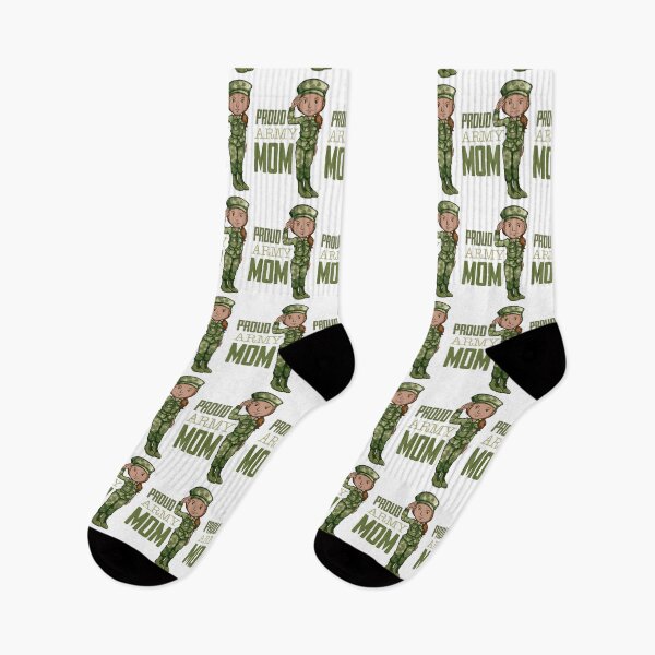 Item preview, Proud Army Mom! (on White) designed and sold by PawsitiveMum.