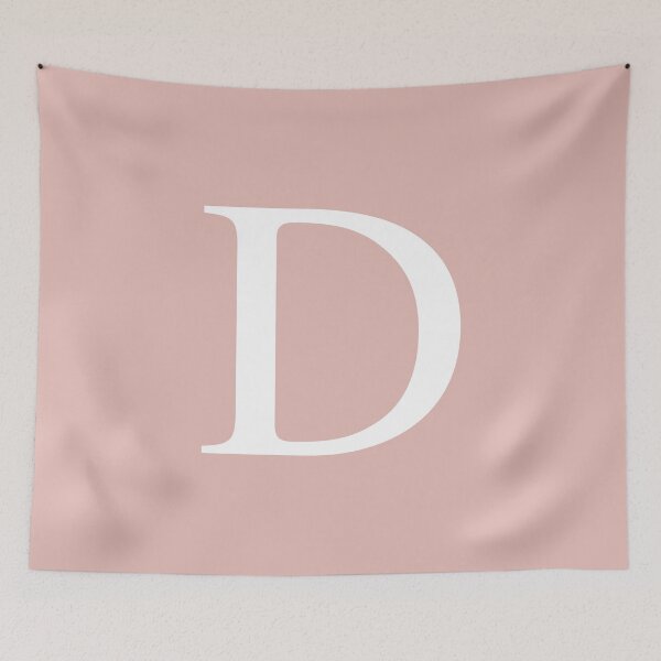 Item preview, Rose Gold Basic Monogram D designed and sold by rewstudio.