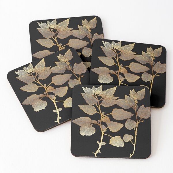 Item preview, Gilded Garden gilt botanical plant designed and sold by Glimmersmith.