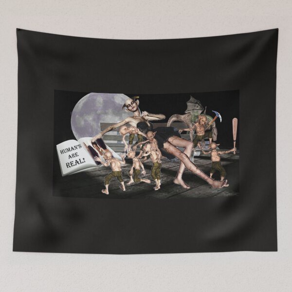 Item preview, Trax'beha Reads Her Charges a Scary Story designed and sold by Patricia Brown.