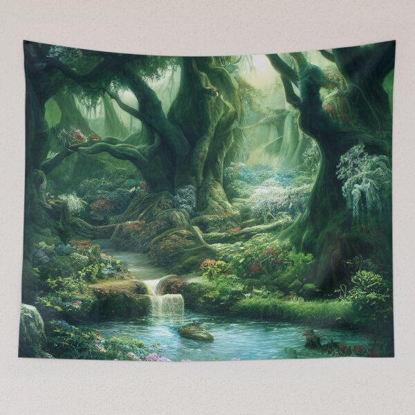 Item preview, Magical Grotto of The Faeries designed and sold by fairytailsaiart.