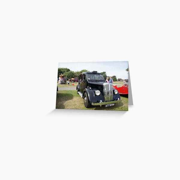 Vintage Car Greeting Card