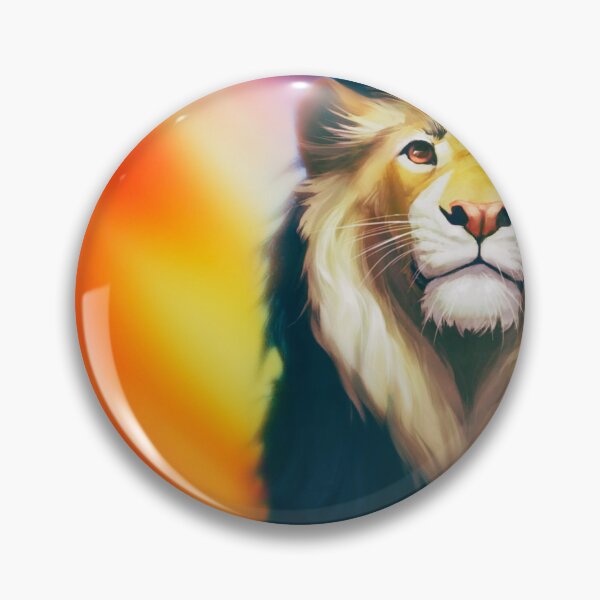Item preview, Colorful lion 7, abstract art designed and sold by zeljana0504.