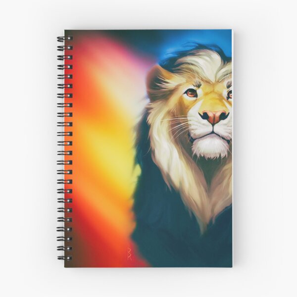 Item preview, Colorful lion 7, abstract art designed and sold by zeljana0504.