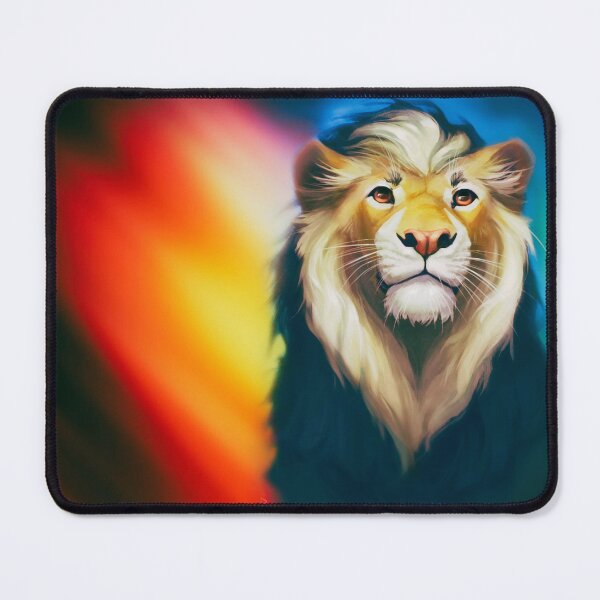 Item preview, Colorful lion 7, abstract art designed and sold by zeljana0504.